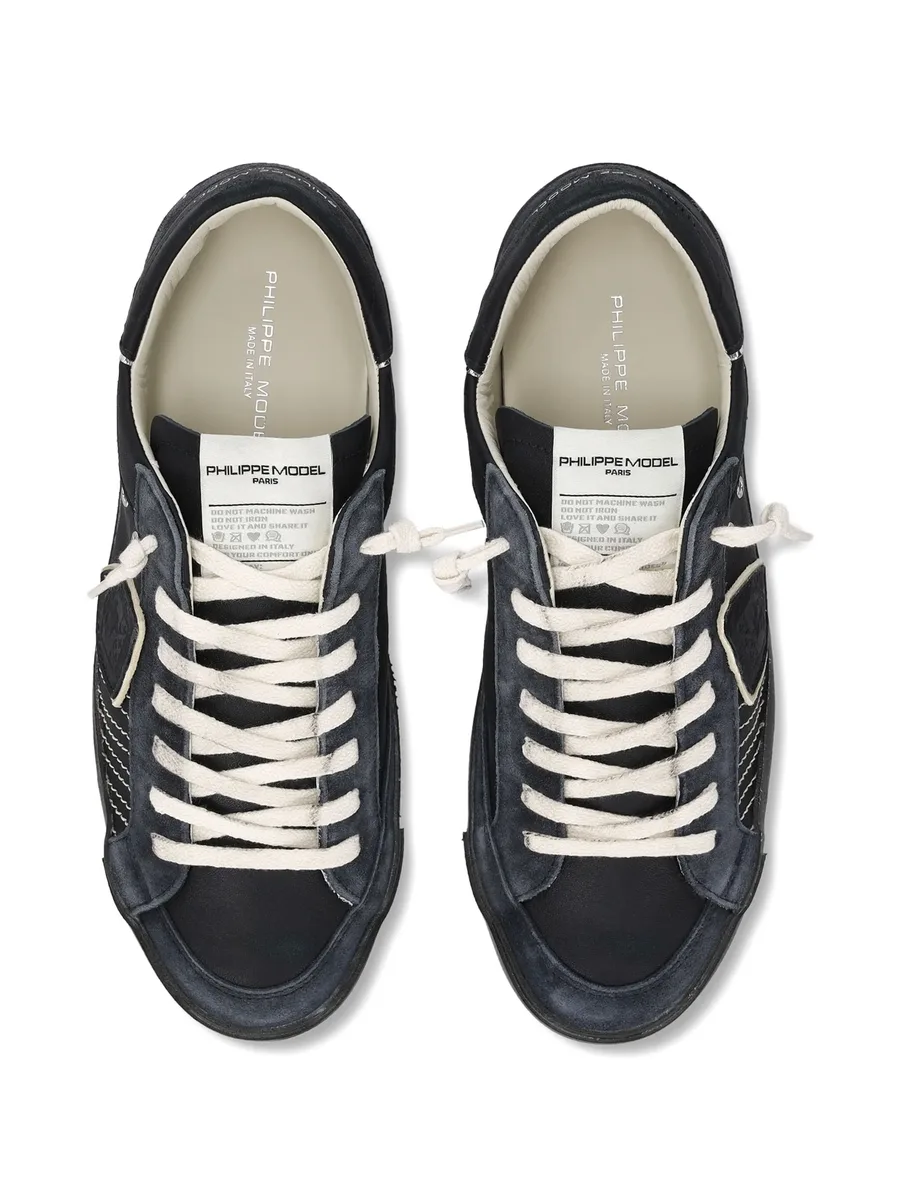 Prsx suede-panelled low-top sneakers 6