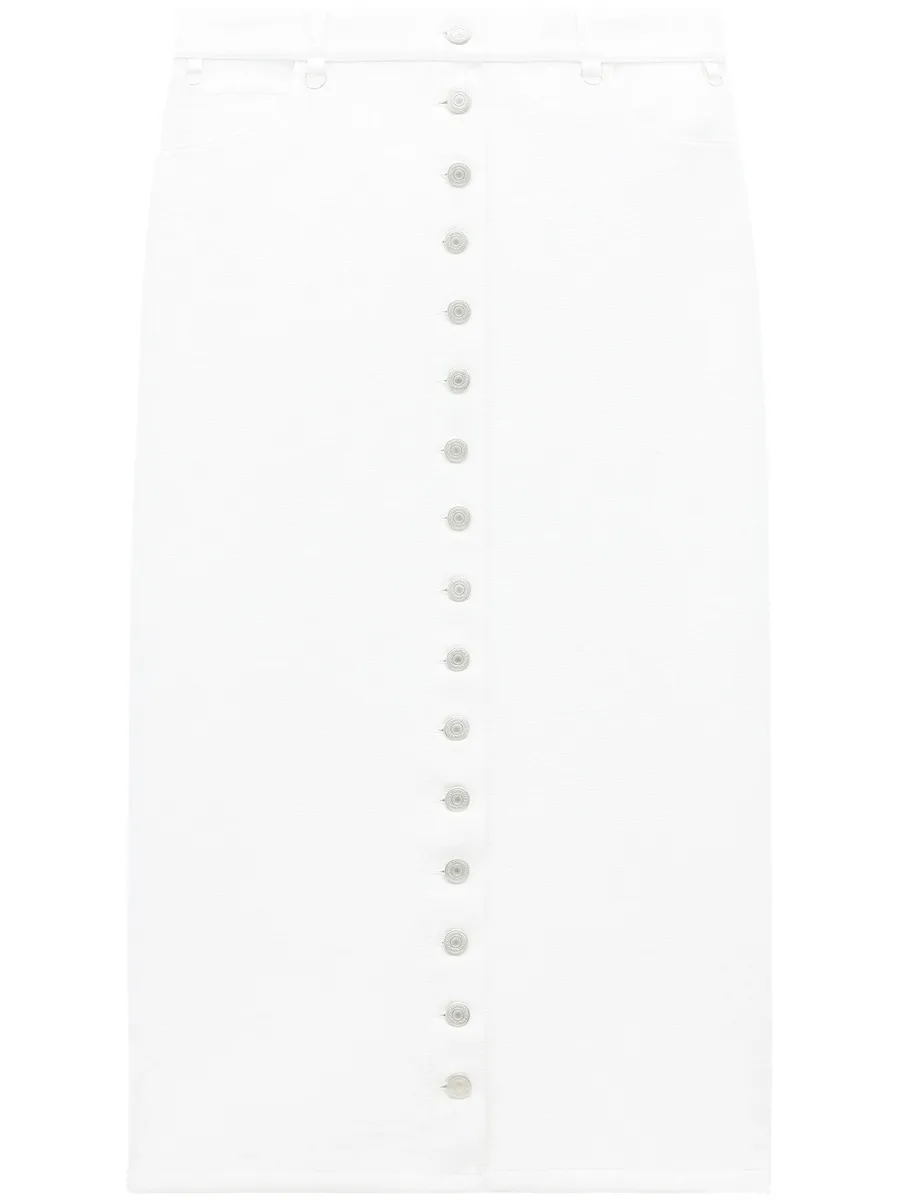 лакированная юбка миди Multiflex 2