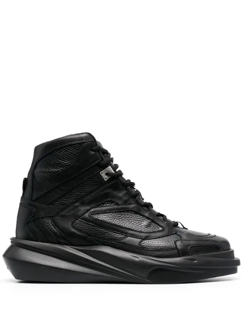 lace-up high-top sneakers