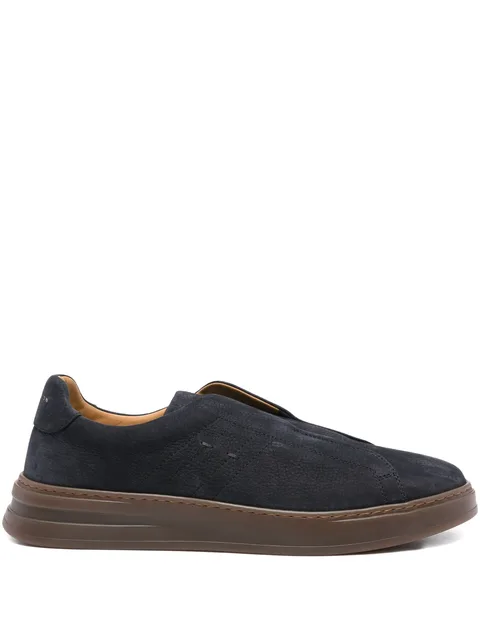 slip-on suede sneakers