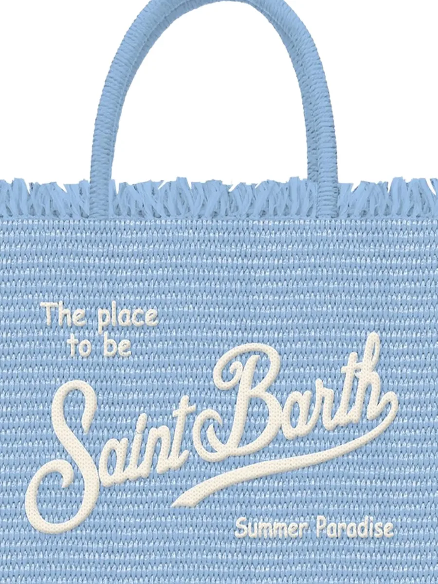 embroidered-logo tote bag 3