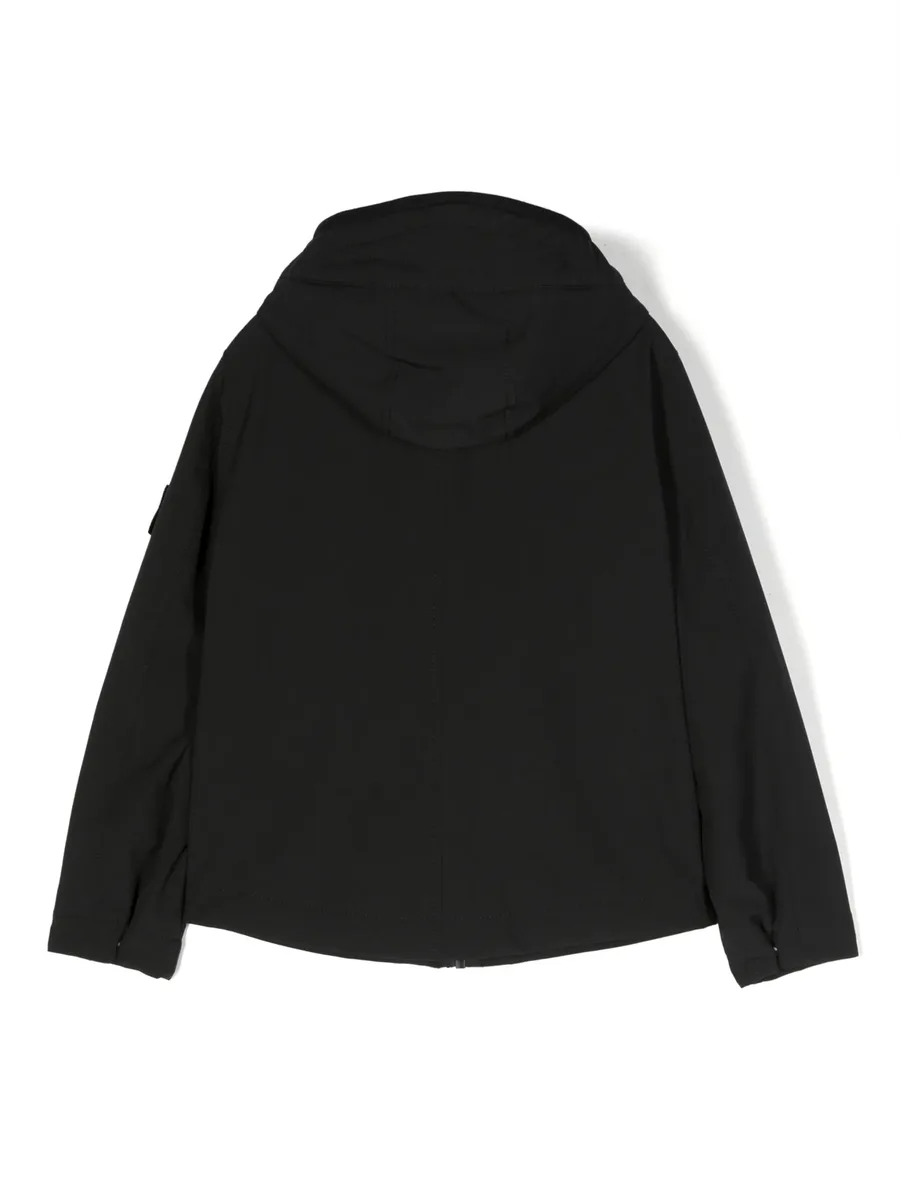 Compass-motif zip-up jacket 3