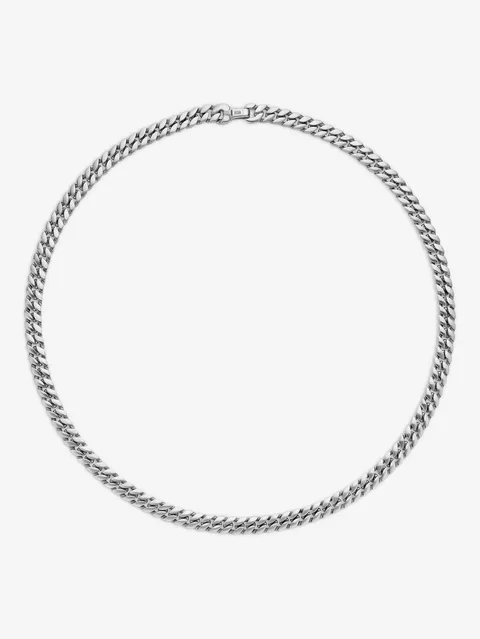 серебряная цепочка на шею