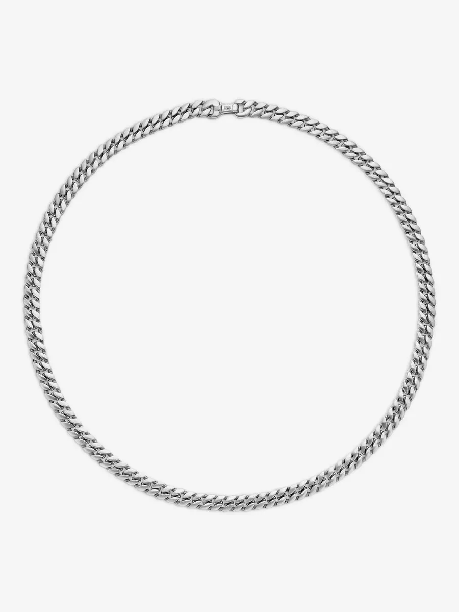 серебряная цепочка на шею 1