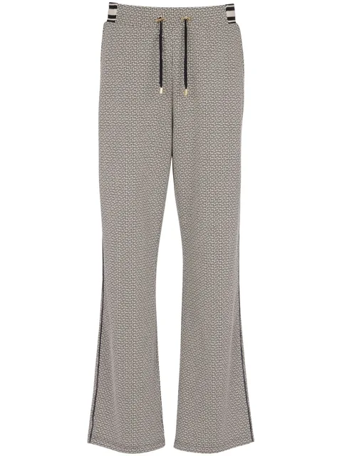 mini monogram-jacquard track pants