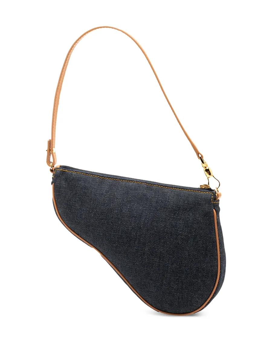 сумка на плечо Mini Denim Saddle Pochette (2001 год) 6