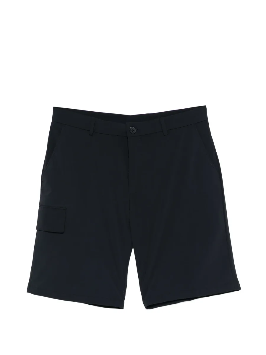 logo-patch belt-loop shorts 2