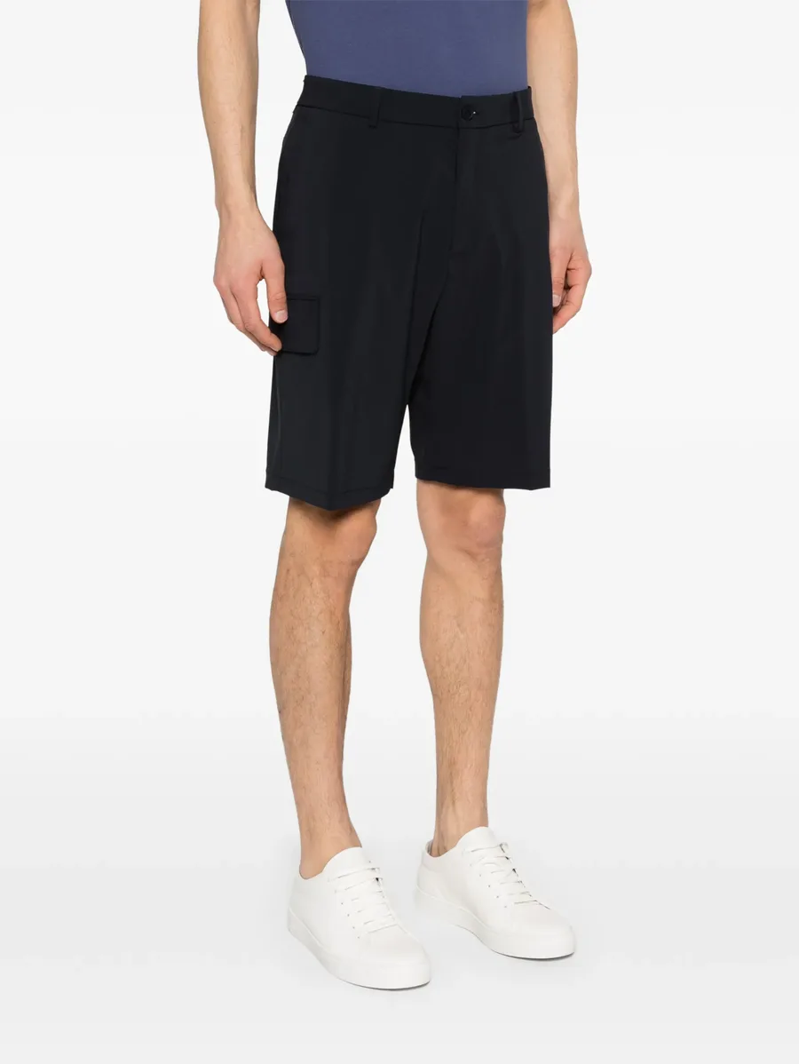 logo-patch belt-loop shorts 5