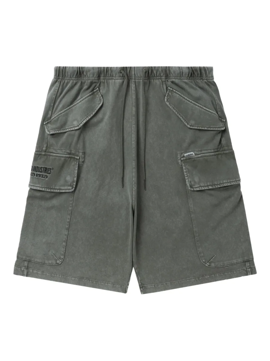cotton cargo shorts 2