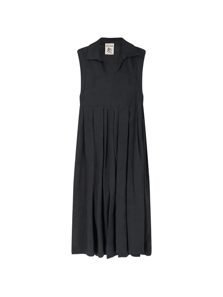 pleated midi dress 1