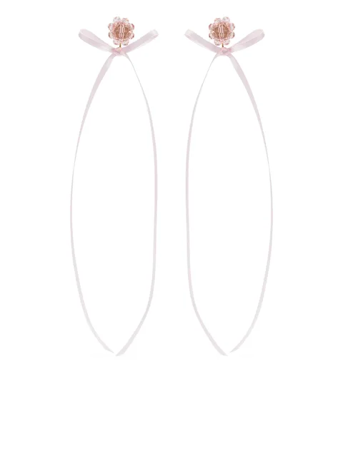 серьги-гвоздики Bow Ribbon