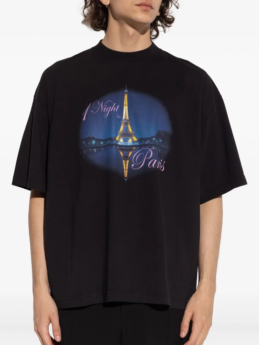 футболка с принтом Eiffel Tower 4