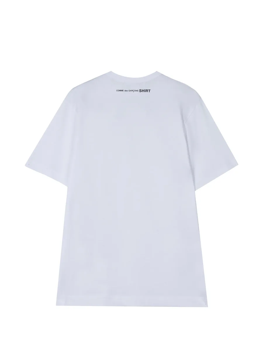 slogan-print crew-neck T-shirt 4