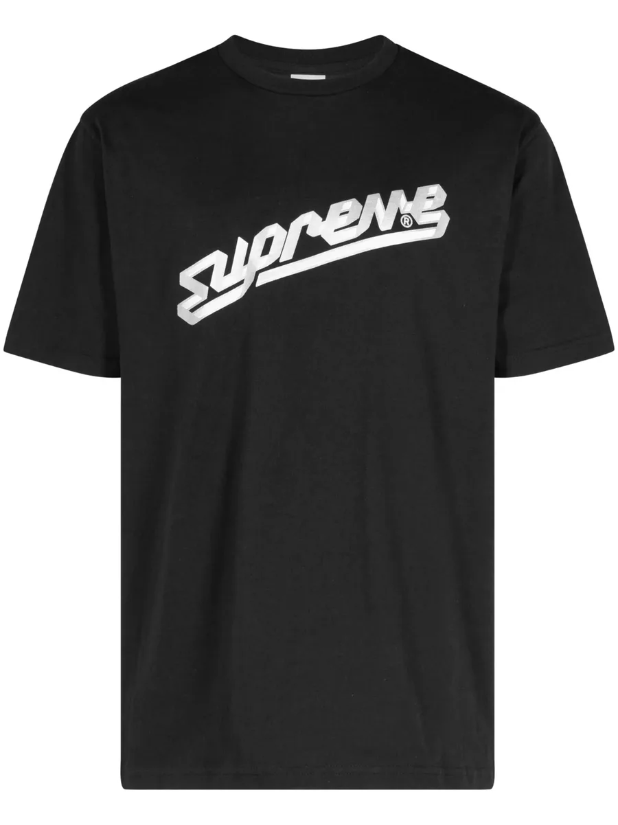 logo-print cotton T-shirt 2