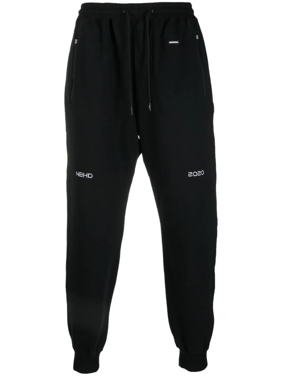 logo embroidery track pants 2