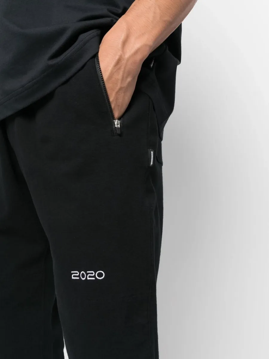 logo embroidery track pants 9