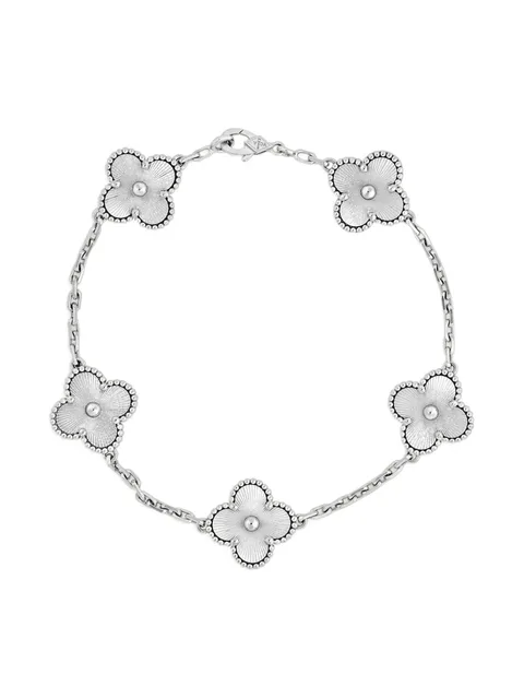 браслет Alhambra из белого золота