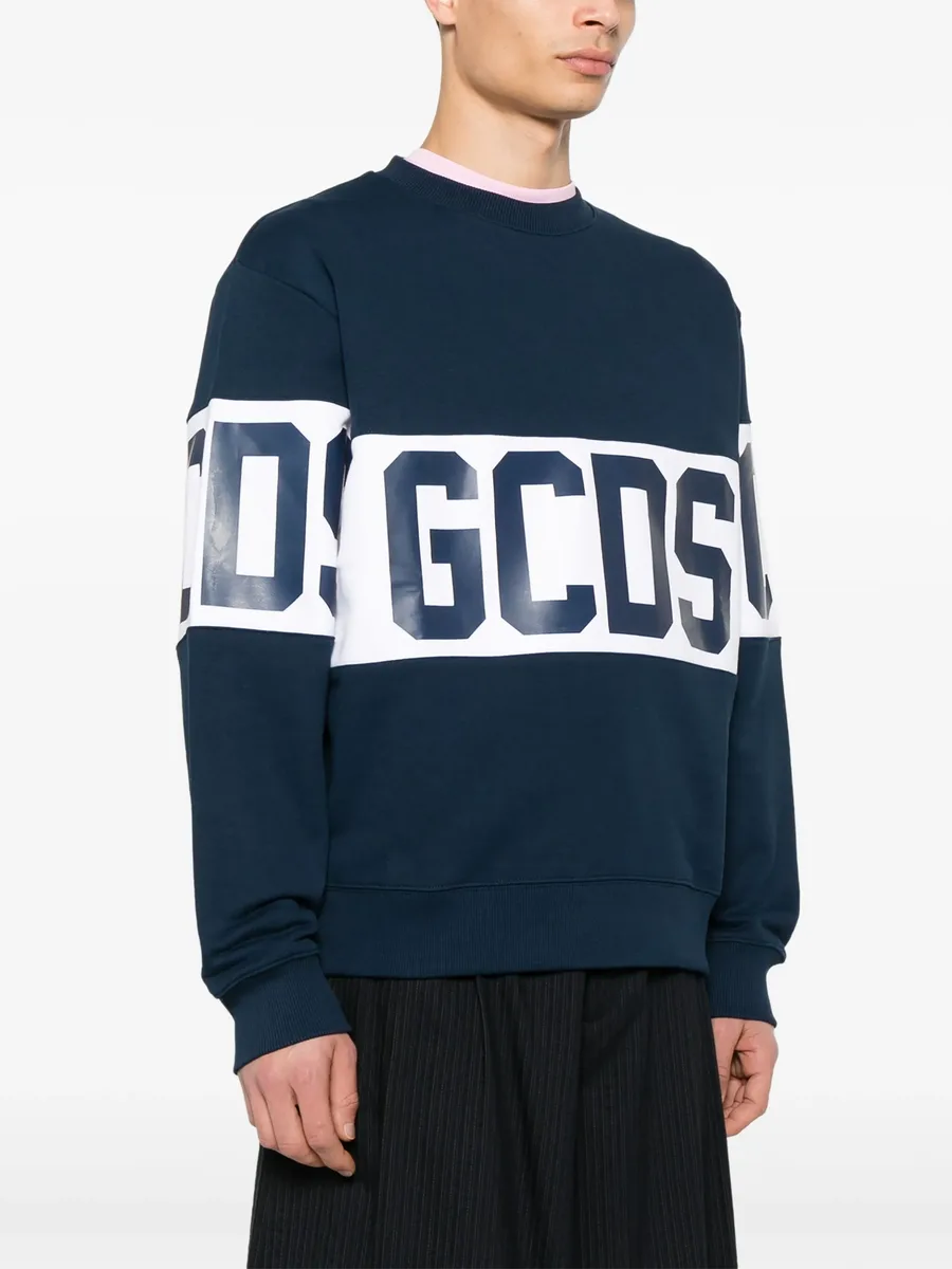 logo-band sweatshirt 5