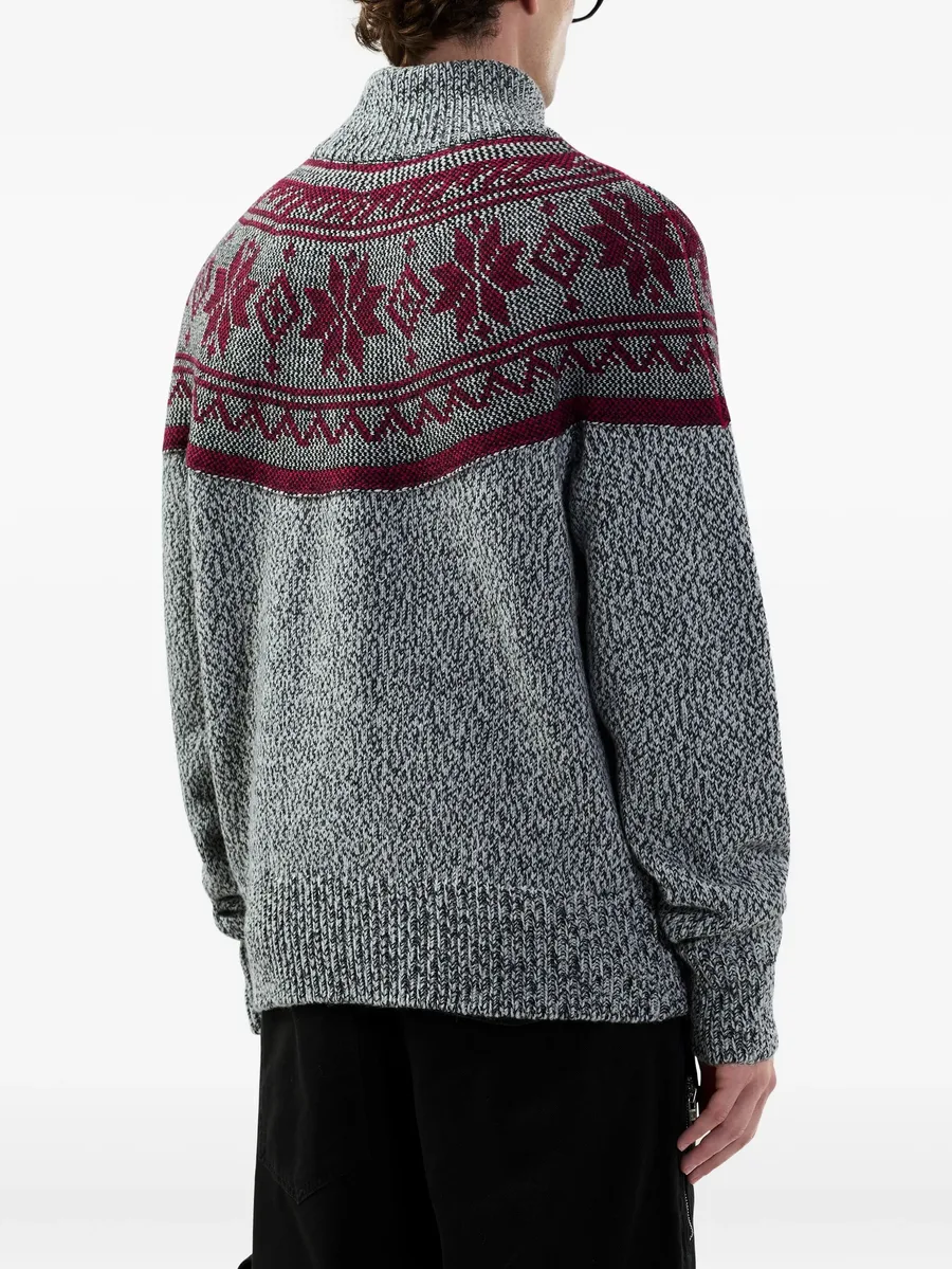 logo-embellishment cardigan 10