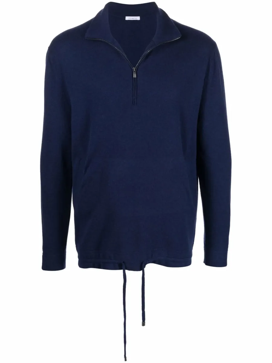 zip-placket pullover 1