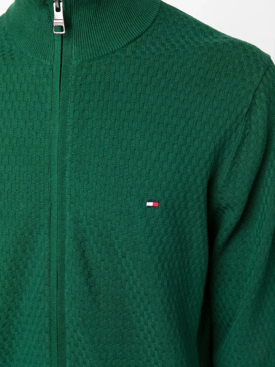 zip-through cotton jacket 10