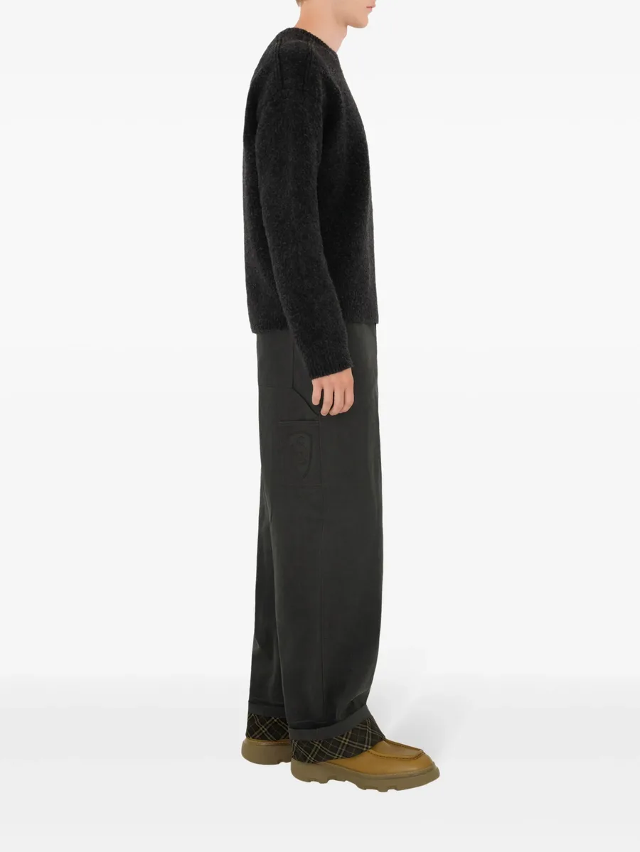 crew-neck knit jumper 6