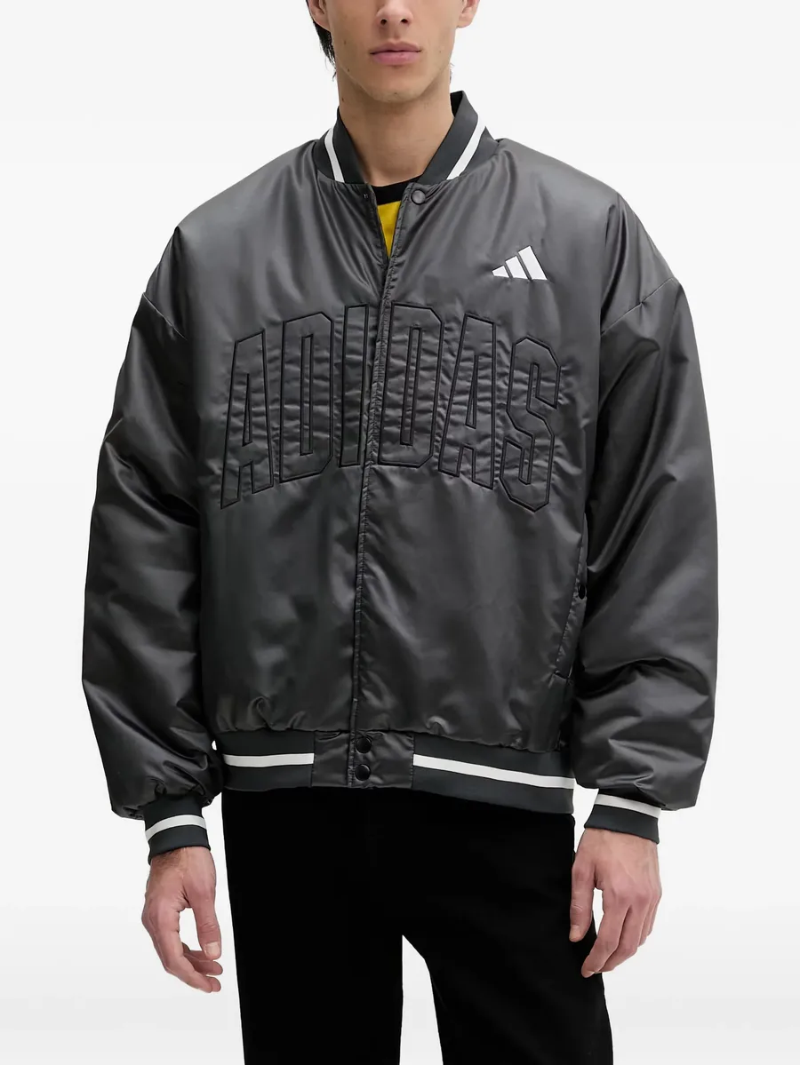 Stadium logo-embroidered bomber jacket 1
