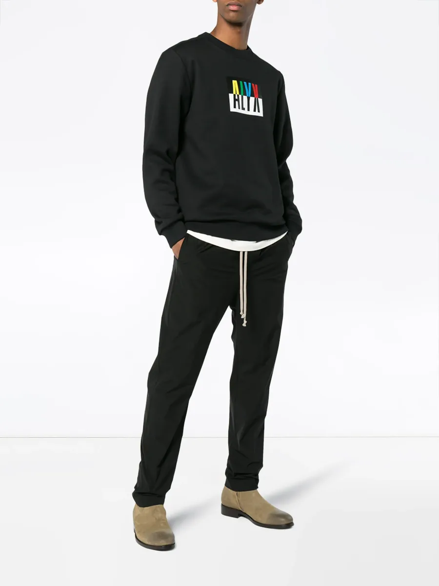 Logo crew neck sweatshirt 3