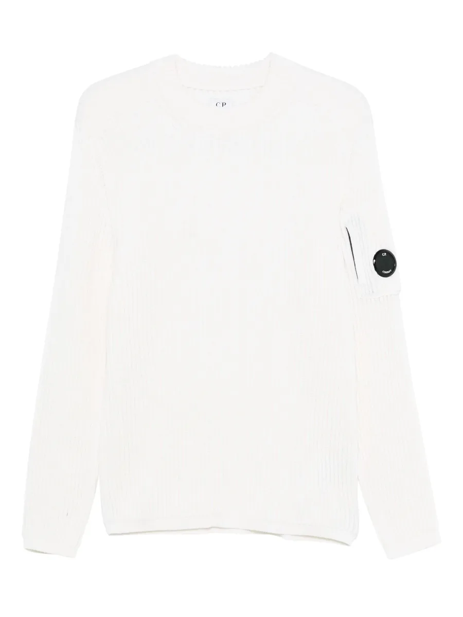 Lens-embellished jumper 1