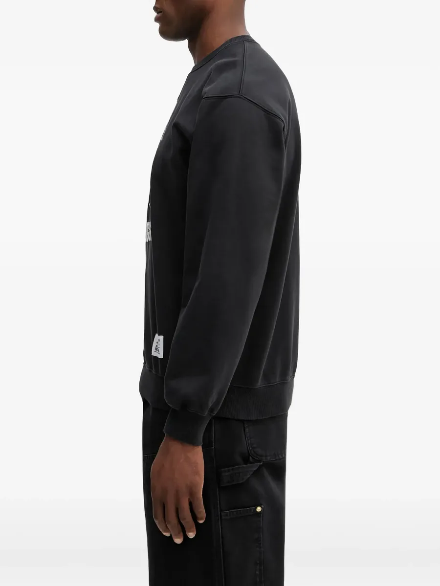 graphic crew-neck sweatshirt 6