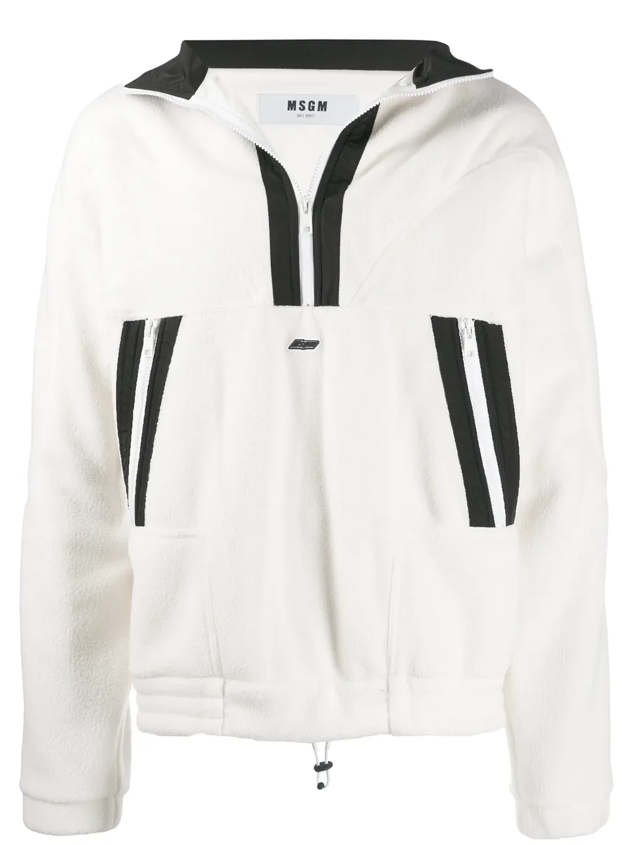 contrast stripe sweatshirt 1