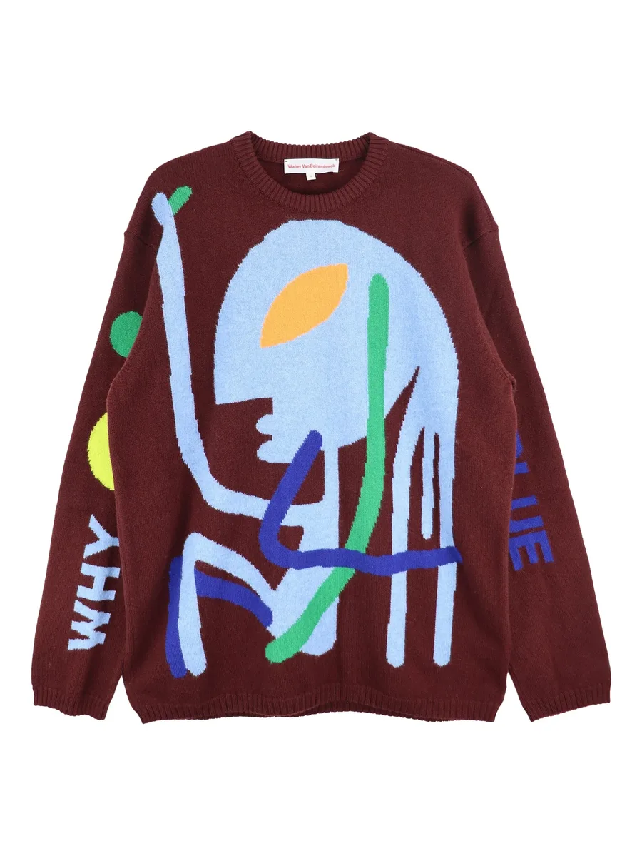 Why Be Blue sweater 1