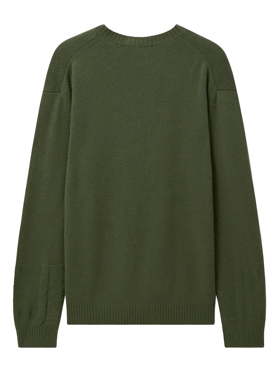 round-neck cashmere jumper 3
