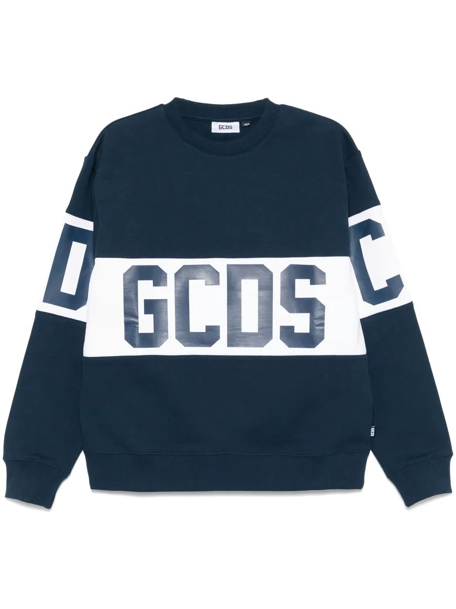 logo-band sweatshirt 1