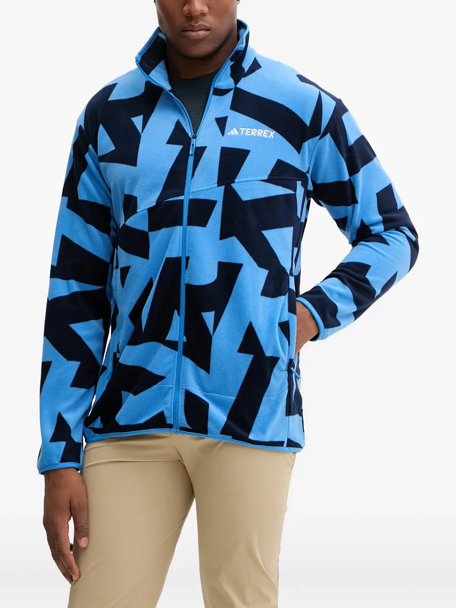 Terrex geometric-print sweater 2