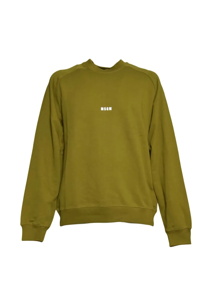 logo crew-neck sweatshirt 1