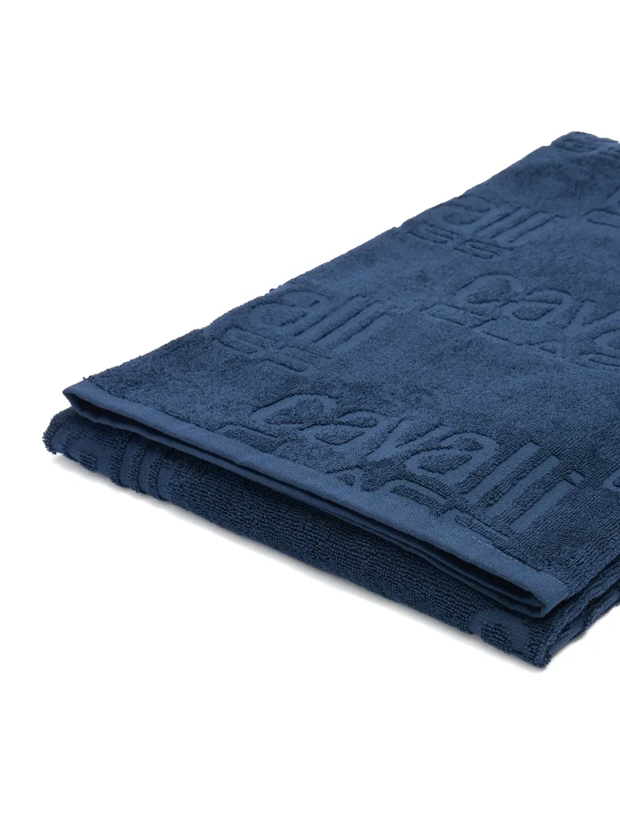 logo-jacquard beach towel 5