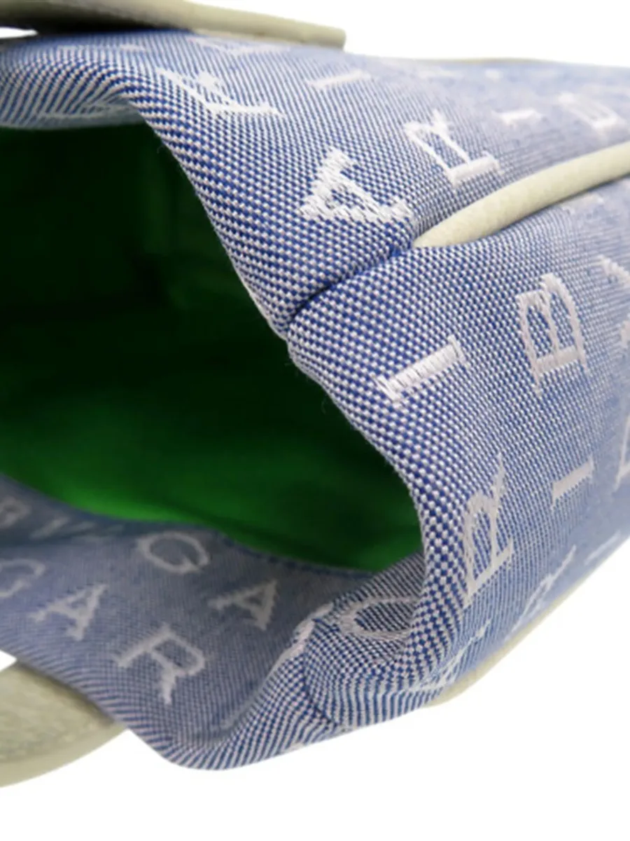 2000-2025 Mini Denim Logomania tote bag 14