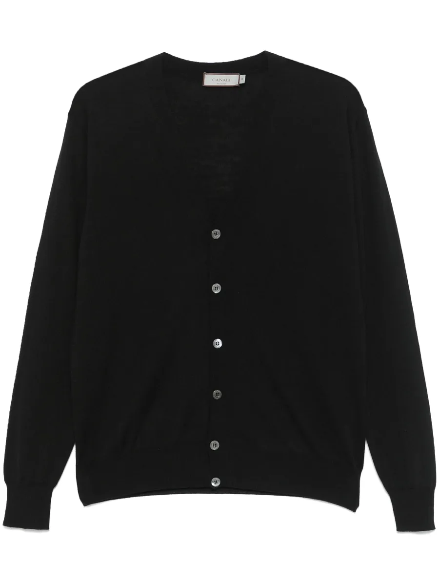 fine-knit cardigan 1