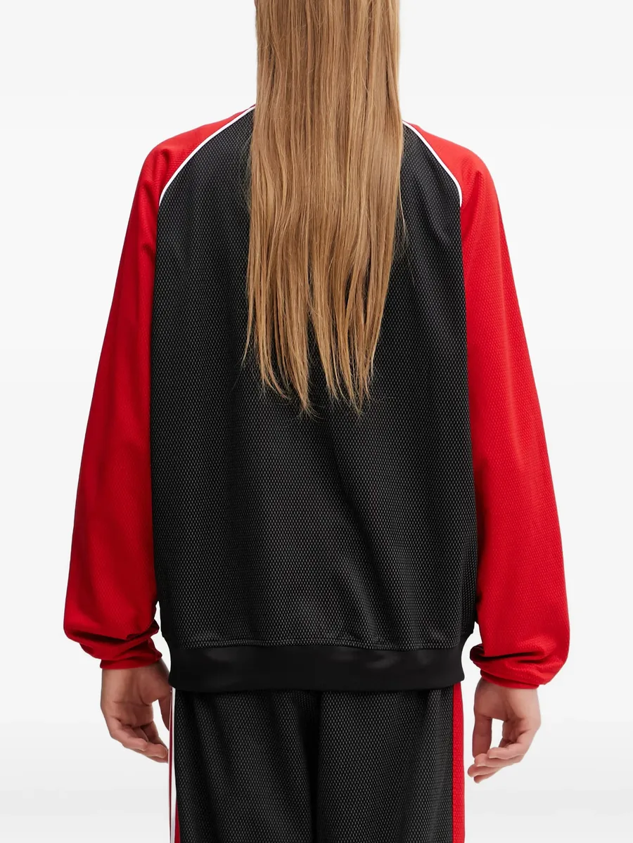 SST logo-stripes zip-up sweatshirt 7