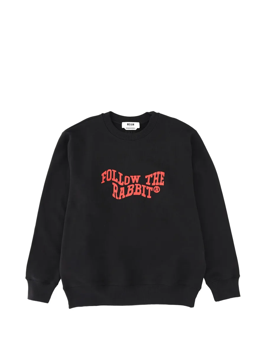 Rabbit cotton sweatshirt 1