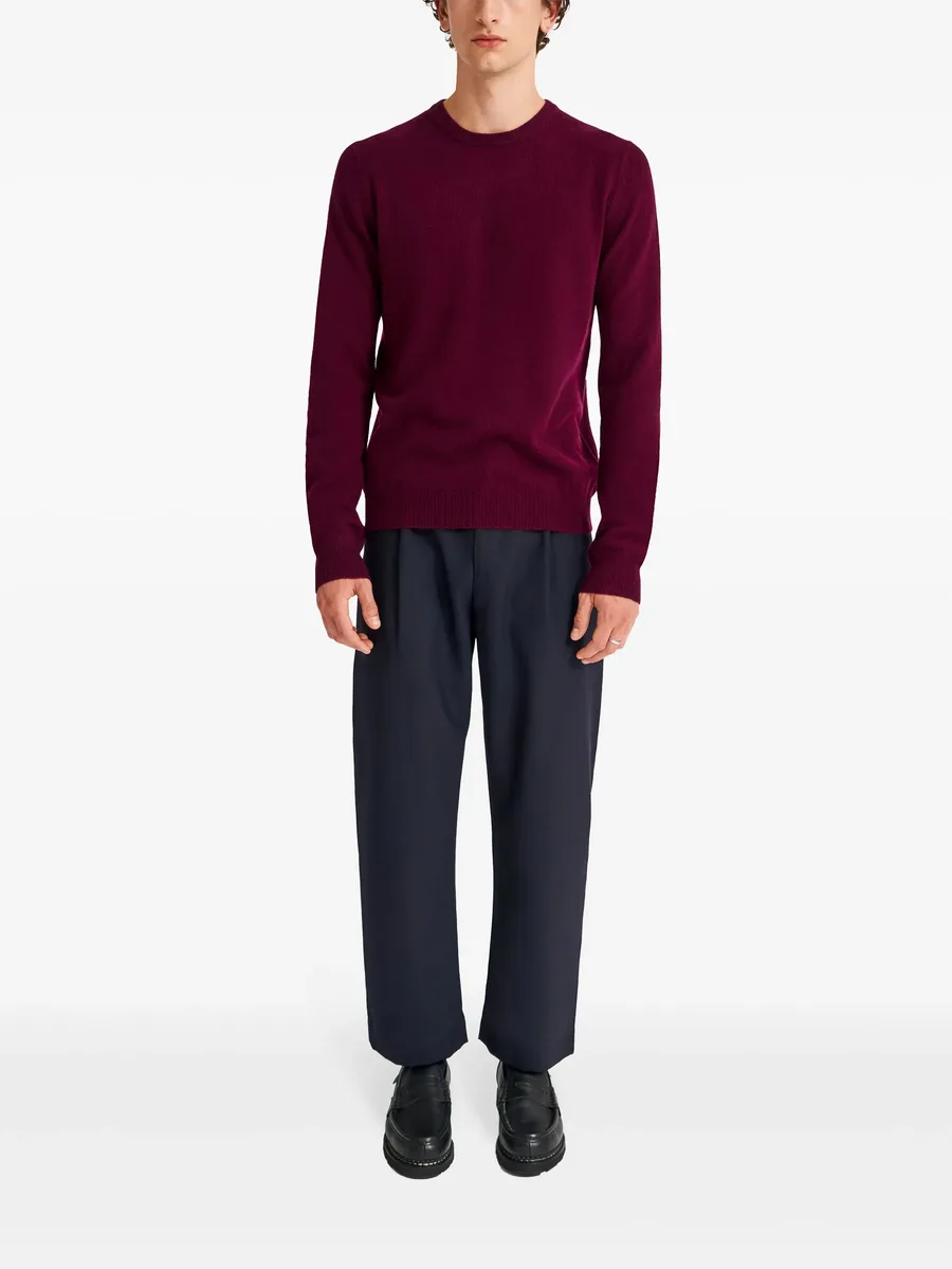 round-neck cashmere jumper 4