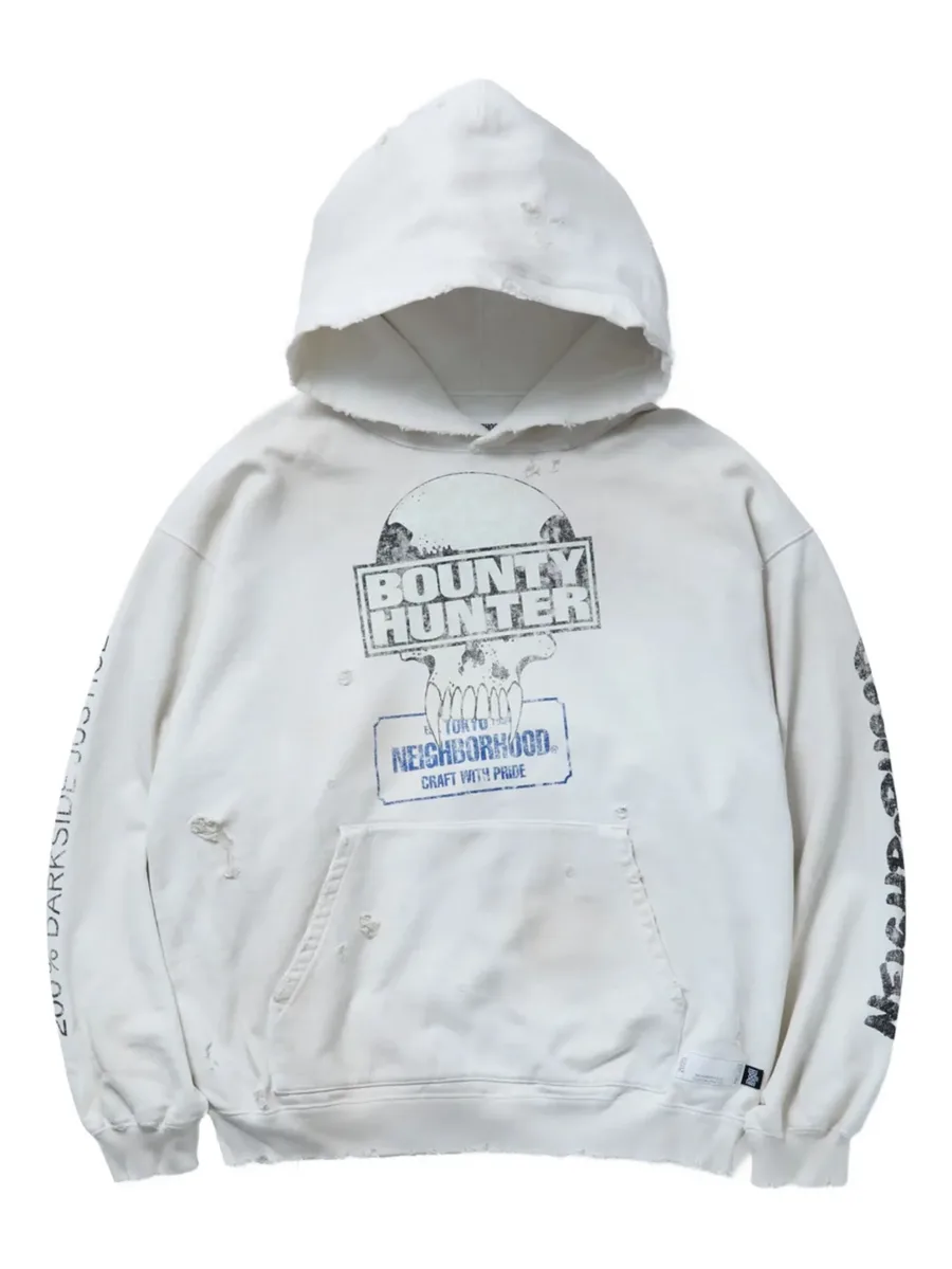 x Bounty Hunter graphic-print hoodie 1