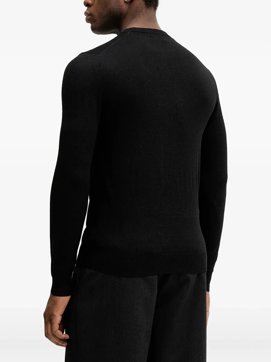 Daniel logo-detail long-sleeve sweater 6