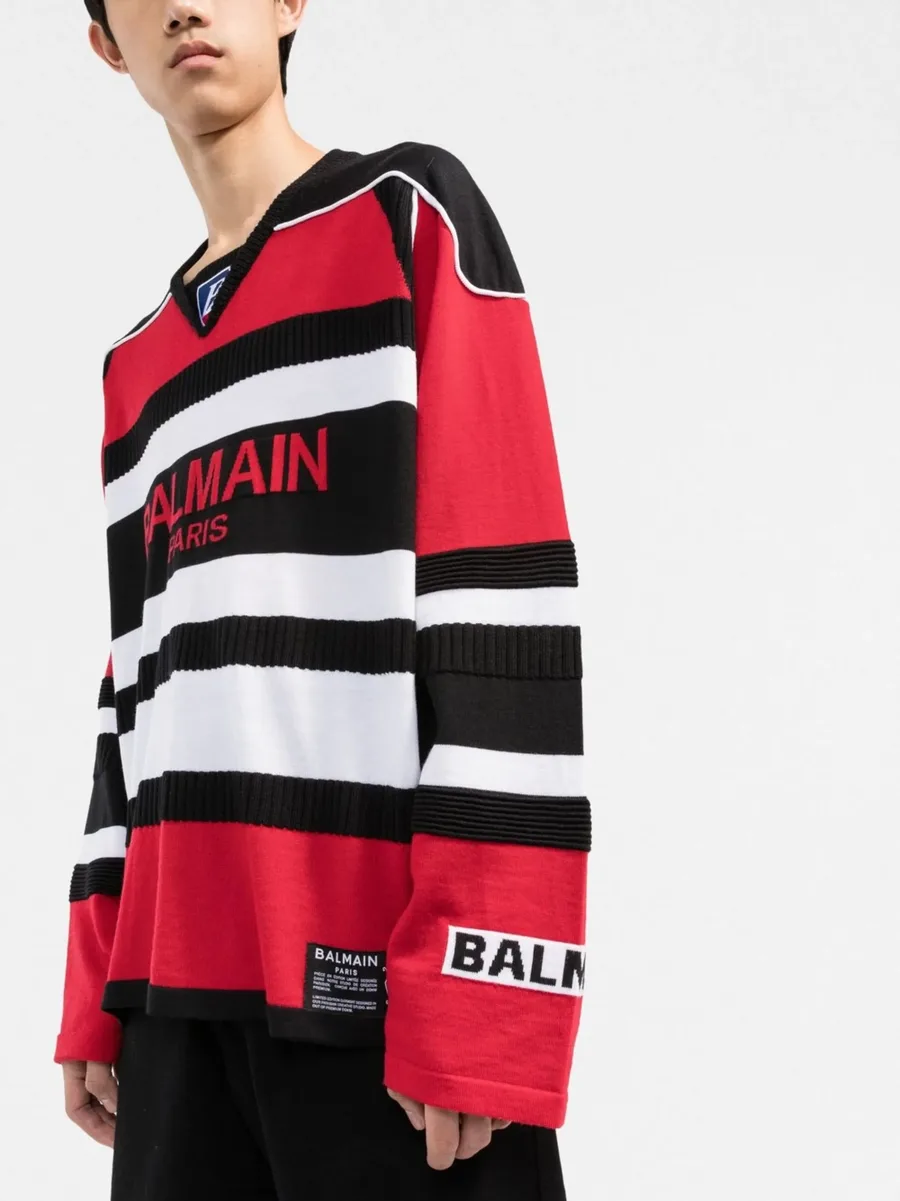 logo-print jumper 6