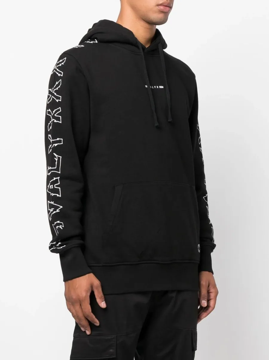 logo-print hoodie 6