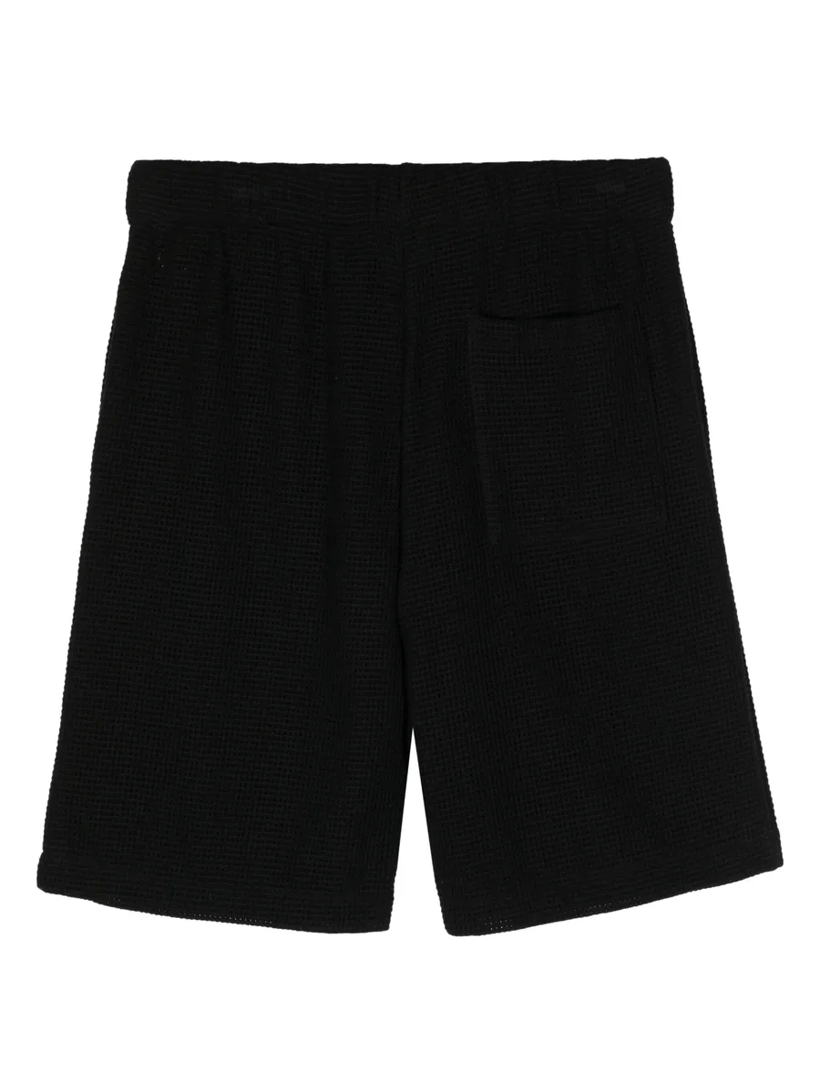 waffle-pattern deck shorts 4