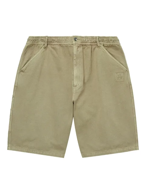 utility-pockets cotton shorts