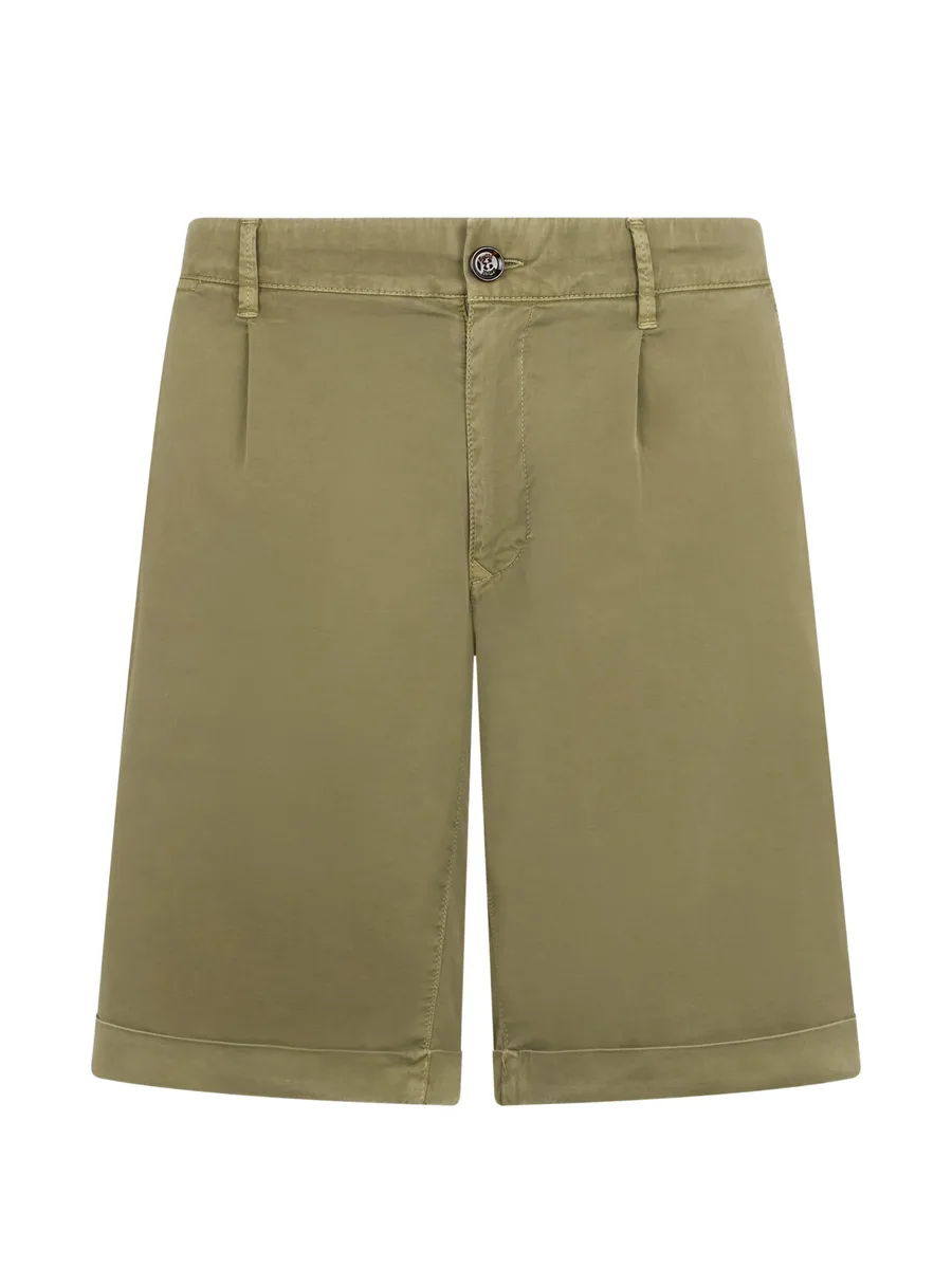 pleated bermuda shorts 2