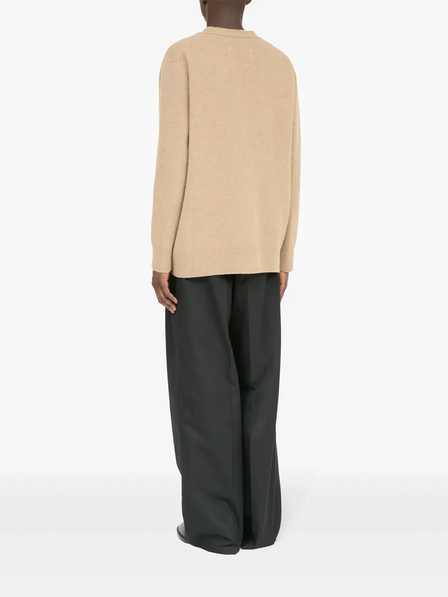 V-neck wool cardigan 9